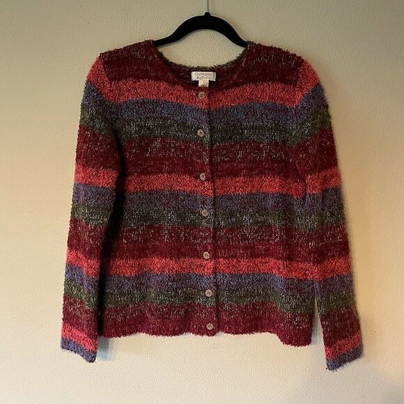 Christopher & Banks 15% Mohair Button-Down Sweater. Size Small. - Picture 1 of 4